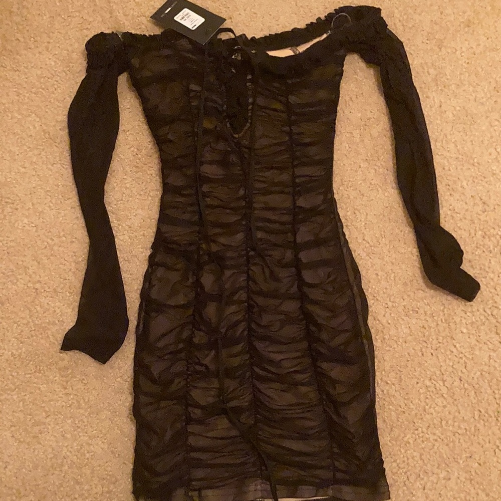 Fashionnova Maura mesh dress